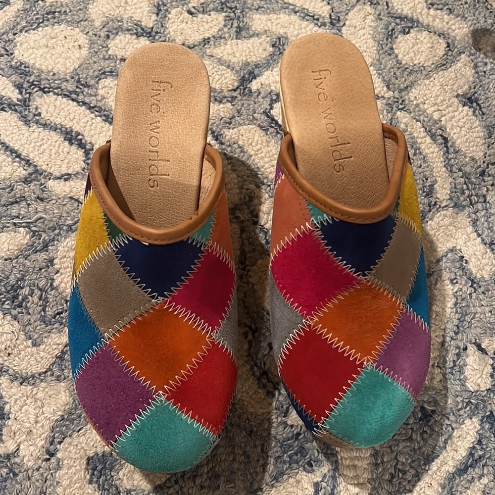 NEW Cordani Patchwork Clogs - Picture 6 of 11